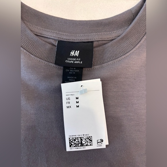 Baggy H&M T-Shirt Size Medium Men - Picture 3 of 4